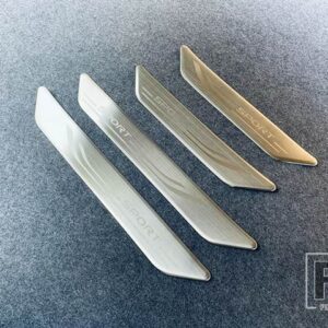 レクサス RX ALA10/ALH10RX350 450H 500H 2022 2023 ステンレス外側ドアシルパネルスカッフプレートキックステップトリムカバー - Silver