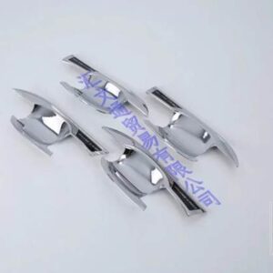 三菱 アウトランダー GM GN 2022 2023 ABS クロームドアハンドルボウルカバーカップキャビティトリムインサートキャッチモールドガーニッシュ - ABS Chrome2