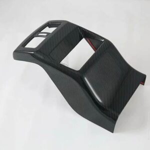 日産 エクストレイルローグ T33 2021 2022 カーアクセサリー ABS クロームメッキアームレストボックスリアエアベントフレームトリムカバー - Full encirclement