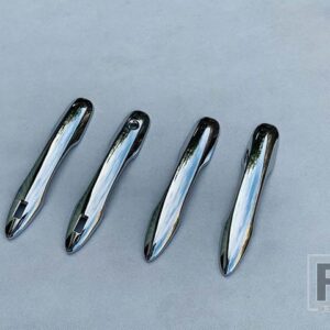 トヨタ アクア XP210 2021 2022 カーアクセサリー ABS クロームドアハンドルカバースマートキー穴キャッチキャップトリムモールド - ABS Chrome