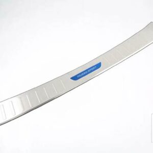 三菱 パジェロスポーツ QF 2020-2022 ステンレスリアバンパー窓枠外側トランクス装飾プレート - Silver