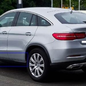 メルセデスベンツ GLEクラスクーペ C292 GLE250 350 2012-2018 マッドフラップスプラッシュガードフェンダーマッドガード 4個 - A