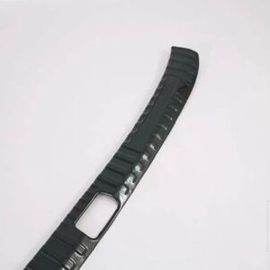 トヨタ セダンカローラ E210 プレステージアルティス 2019-2023 ステンレスリアトランクスカッフプレートドアシルカバーモールドガーニッシュ - Carbon Fiber Style