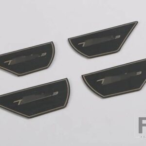 マツダ 3 アクセラセダン BP 2019 2020 ステンレスインナードアハンドルカバーキャッチボウルトリム挿入ベゼルフレームガーニッシュ - Black