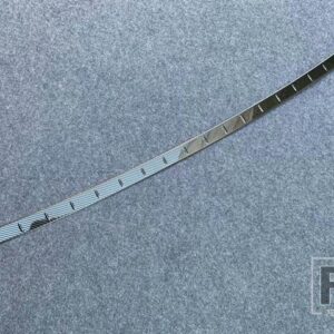 トヨタ ハリアーヴェンザ XU80 2020 2021 ステンレスリアバンパー窓枠外側トランクス装飾プレートペダル - Carbon Fiber Style