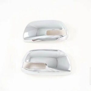 トヨタ シエナ XL30 2013-2020 ABS クロームドアサイドミラーカバートリムリアビューキャップオーバーレイモールドガーニッシュ - ABS Chrome