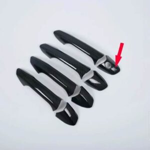 メルセデス ベンツ GLAクラス H247 GLA200 220 250 2020 2021 カーアクセサリーカーボンスタイルドアハンドルカバートリムモールド - intelligent