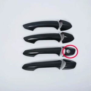 メルセデス ベンツ GLAクラス H247 GLA200 220 250 2020 2021 カーアクセサリーカーボンスタイルドアハンドルカバートリムモールド - Ordinary