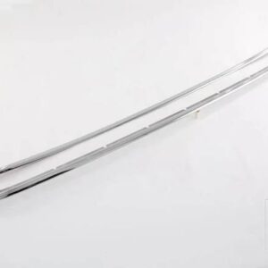 トヨタ シエナ XL40 2021 2022 カーボンスタイルフロントグリルアクセントカバーアンダーメッシュトリムモールドスタイリングベゼルガーニッシ - ABS Chrome