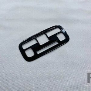 トヨタ アクア XP210 2021 2022 カーアクセサリー ABS クロームインテリアライト読書灯トリムカバー - Piano Black