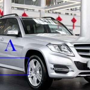 ベンツ GLK-CLASS GLK300 350 260 2010-2015 マッドフラップスプラッシュガードフェンダーマッドガードキットマッドフラップスプラッシュガード - A