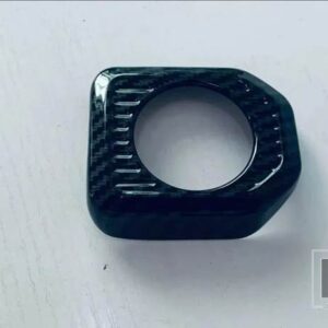 トヨタ プラド LC250 2024 2025 カーアクセサリー ABS クローム 1 ボタンスタートスイッチリング装飾トリム