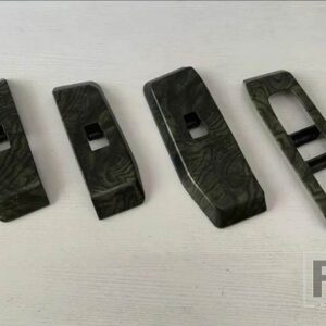 トヨタ プラド LC250 2024 2025 カーアクセサリー ABS ドア窓アームレストカバースイッチパネルトリムモールディングガーニッシュ