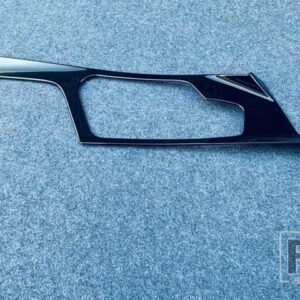 日産 ノート 2020 2021 カーアクセサリー ABS クロームギアシフトパネルセンターコンソールカバートリムフレーム - Piano Black