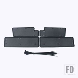 VW ミドルスクリーニングメッシュフロントグリルメッシュパサート 2019-2022 フロントグリルネットカバーステンレスカーアクセサリー - 3 switch with cable