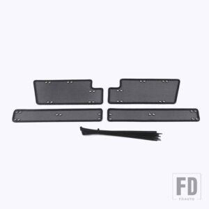 VW ミドルスクリーニングメッシュフロントグリルメッシュパサート 2019-2022 フロントグリルネットカバーステンレスカーアクセサリー - 2019-2020