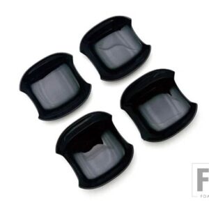 トヨタ プラド LC250 2024 2025 カーアクセサリー ABS クロームドアハンドルボウルカバーカップキャビティトリムインサートキャッチモールドガ - piano black