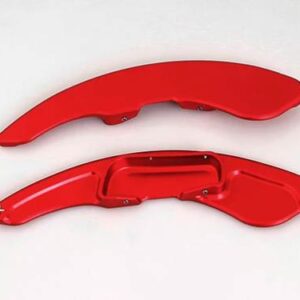 マツダ 3 6 CX-5 CX-4 アテンザアクセラ合金ステアリングホイールシフトパドルエクステンション 2個 - Red