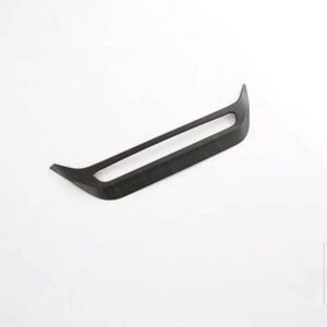 BMW X3 2022 2023 カーアクセサリー ABS クロームエアコンスイッチカバーフレームトリムカバー - Peach Wood Grain