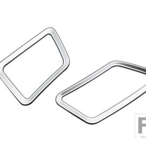 トヨタ プリウス XW60 2022 2023 2024 カーアクセサリー ABS 計器テーブルフロントエアアウトレットパネル装飾フレーム - Silver