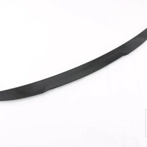 ハン EV DM 2022 2023 カーアクセサリーサイドリアウィンドウスポイラーカバートリムモールディングガーニッシュベゼルスタイリング - carbon fiber style