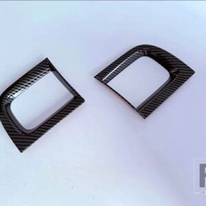 ホンダ フリード 2024 2025 カーアクセサリーフロントサイドエアアウトレット換気装飾トリム - Carbon Fiber Style