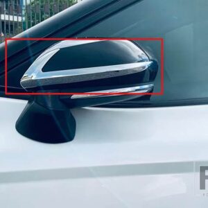 トヨタ カムリ 2018-2025 カーアクセサリー ABS クロームサイドミラーリアビューウイングクロームカバートリムモールドベゼル - Upper decoration