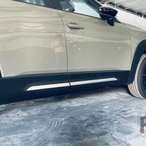 マツダ CX-50 2023 2024 カーアクセサリーステンレスサイドドアボディモールドモールドトリム - Silver