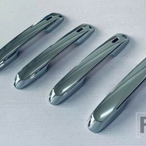 レクサス GX550 2024 2025 カーアクセサリー ABS クロームドアハンドルカバースマートキー穴キャッチキャップトリムモールド - ABS Chrome