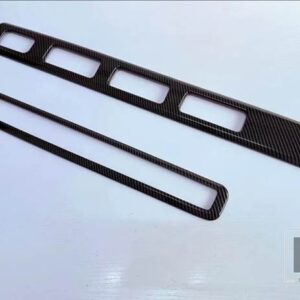 ホンダ フリード 2024 2025 カーアクセサリー ABS ミドル行調整フレームエアコンスイッチカバーフレーム - Carbon Fiber Style