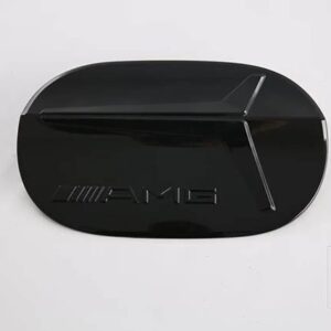 メルセデス ベンツ Eクラス E200 220 250 300 350 2023-2025 カーボンスタイルタンクキャップカバースタイリングトリムオイル燃料 - piano black