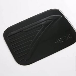 トヨタ アルファード 40 シリーズヴェルファイア 2023 2024 カーボンスタイル燃料タンクキャップカバートリムオイルキャップ - piano black