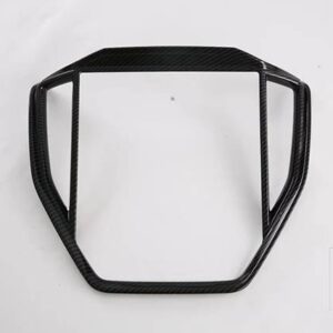 スバル CROSSTREK インプレッサ 2023 2024 カーアクセサリーカーボンスタイルナビゲーションボックスカーナビゲーションスイッチパネルトリムカ - Carbon Fiber Style