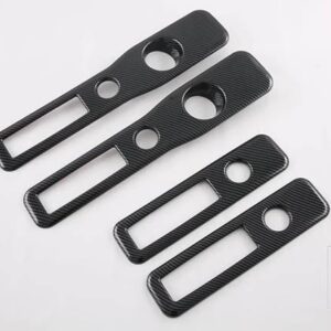 DENZA D9 DMI EV 2022 2023 2024 カーアクセサリーカーボンスタイルインテリアルーフベント装飾リアエアベント - Carbon Fiber Style