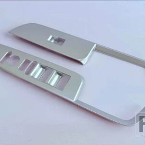 ホンダ フリード 2024 2025 カーアクセサリー ABS ドア手すりカバースイッチパネル装飾モールド装飾 - Silver