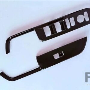 ホンダ フリード 2024 2025 カーアクセサリー ABS ドア手すりカバースイッチパネル装飾モールド装飾 - Piano Black