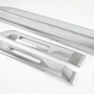 スバル アウトバック BT 2021 2022 カーアクセサリー ABS クロームサイドドアボディモールドモールドトリム - ABS Chrome