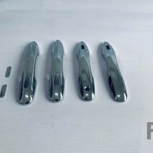 トヨタ アルファード 40 シリーズ 2023 2024 ABS クロームドアハンドルボウルカバーカップキャビティトリムインサートキャッチモールドガーニッ - Door Handle