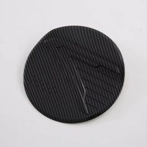 トヨタ VIOS 2023 2024 カーアクセサリーカーボンスタイル燃料タンクキャップカバートリムオイルキャップ - carbon fiber style