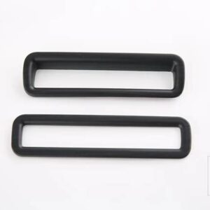日産 キャシュカイ J12 2022 2023 2024 カーアクセサリーカーボンスタイルヘッドライトスイッチボタンコントロールパネルカバートリムベゼル - Black Wood Grain