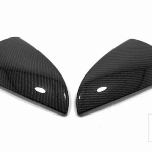 レクサス UX200 250H 260H 2019-21 カーアクセサリー ABS クロームドアサイドミラーカバートリムリアビューキャップオーバーレイモールド - Black