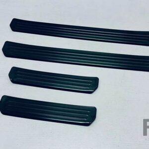 マツダ CX-50 2023 2024 カーアクセサリーステンレス OOUSIDE ドアシルパネルスカッフプレートキックステップトリムカバープロテクター - Black