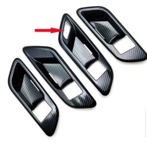 トヨタ クラウンスポーツクロス 2023 2024 カーアクセサリー ABS インナードアハンドルカバーキャッチボウルトリム挿入ベゼルフレームガーニッ