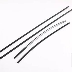イルカ ATTO 2 EA1 2022 2023 カーアクセサリーカーボンスタイルサイドドアボディモールドモールドトリム - carbon fiber style
