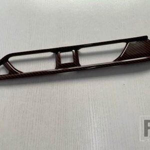 スズキ スイフト ZC ZD 2024 2025 中央制御計器空調アウトレットスペシャルな装飾フレーム - Red Carbon
