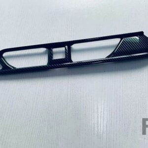 スズキ スイフト ZC ZD 2024 2025 中央制御計器空調アウトレットスペシャルな装飾フレーム - Black Carbon