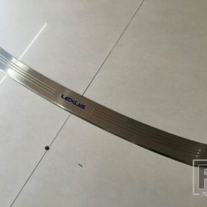 レクサス RX AL20 RX200 300 350 450 2016-2020 2018 ステンレスリアバンパー窓枠外側トランク装飾 - Blue