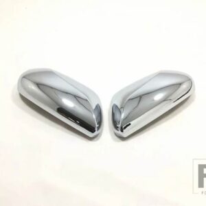 トヨタ アバロン XX50 2018-2022 ABS クロームドアサイドミラーカバートリムリアビューキャップオーバーレイモールドガーニッシュ - Silver