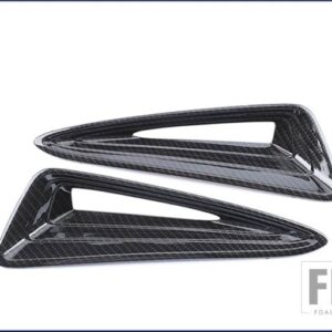 トヨタ C-HR CHR IZOA AX10 2019 2020 カーアクセサリー ABS クロームフロントフォグライトランプカバートリムモールドベゼルガーニッシュ - Carbon fiber style3