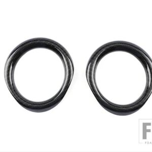 トヨタ C-HR CHR IZOA AX10 2019 2020 カーアクセサリー ABS クロームフロントフォグライトランプカバートリムモールドベゼルガーニッシュ - carbon fiber style